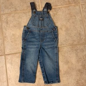 Oshkosh B’gosh Denim Blue Jean Bib Overalls